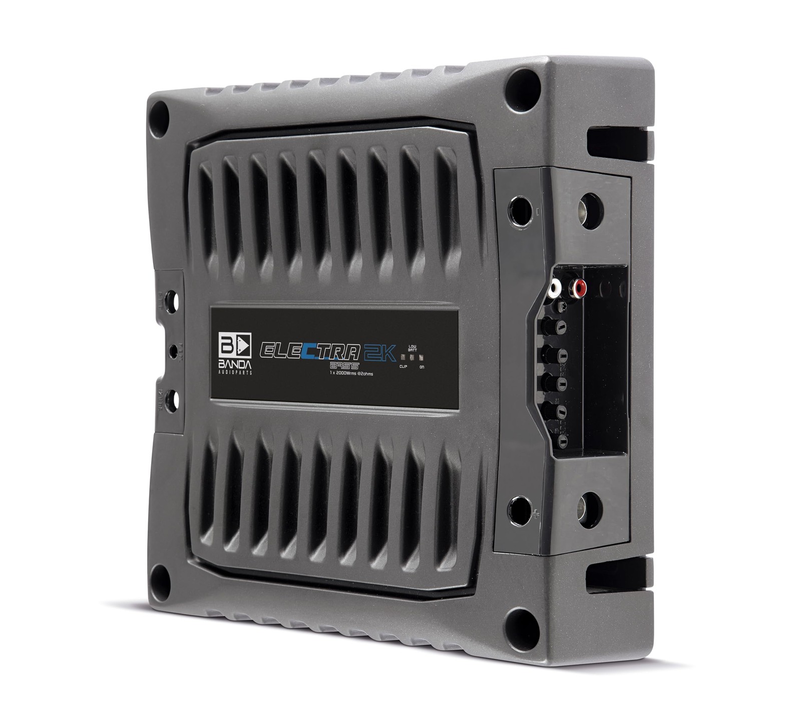 Banda Audioparts 1-Channel Vehicle Audio Bass Amplifier - High-Powered Mono Bass
