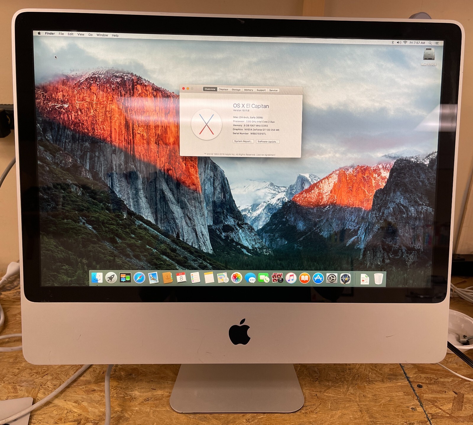 Apple iMac 24-inch July 2009 2.93GHz Intel Core 2 Duo Apple iMac 24-inch July 2009 2.93GHz Intel Core 2 Duo