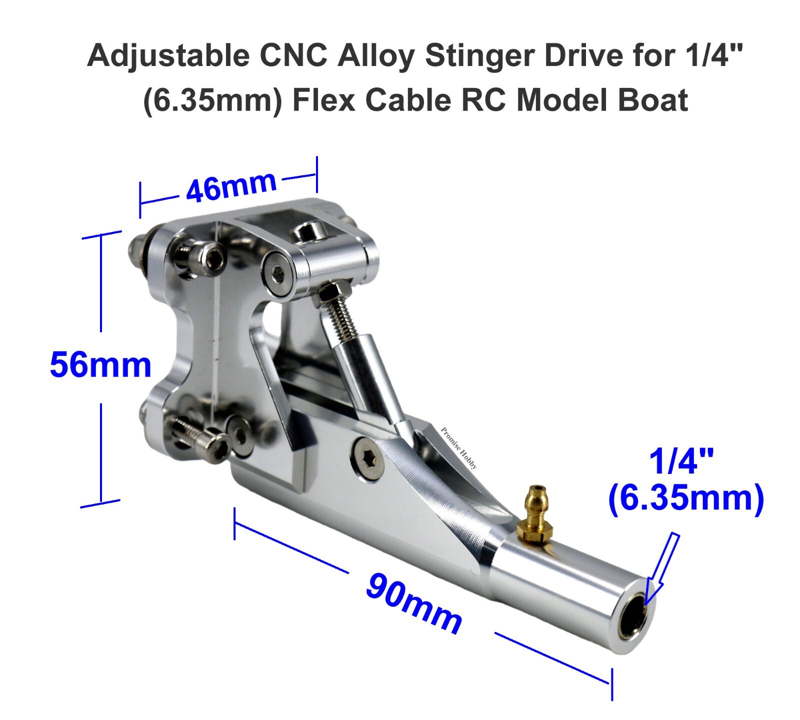 Flex on鐙 95mm Alloy Stinger Drive Strut for 1/4