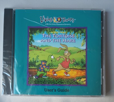 Aesop's Fable The Tortoise and the Hare PC CD-ROM 1994 Living Books Random House