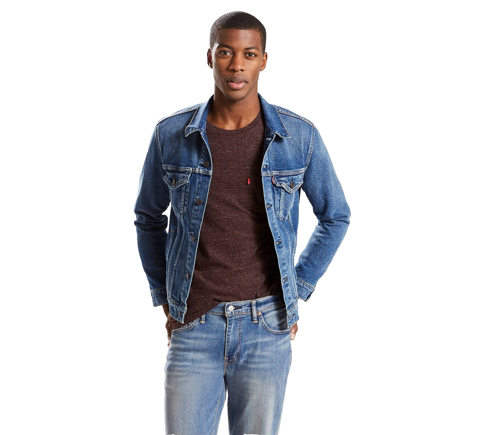 Levi's Mens 72334 0224 Medium Blue Work Denim Classic