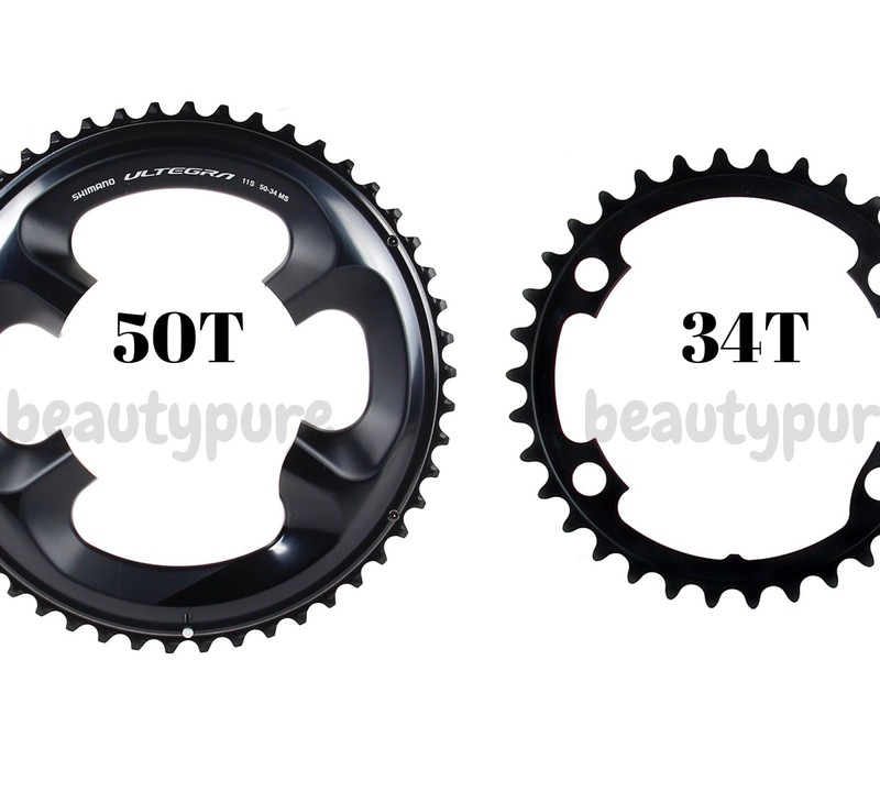 Shimano FC-R8000 Ultegra Outer/Inner Chainrings (50T & 34T) MS