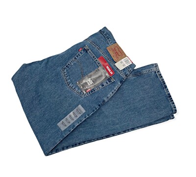NEW Vintage Levis 505 Regular Striaght Fit  Medium Wash Mens 42 x 30