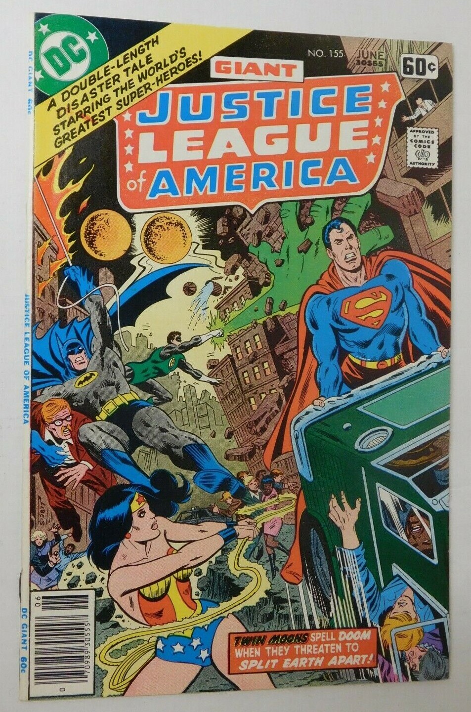 JUSTICE LEAGUE OF AMERICA #155 - DC 1978 VF Vintage Comic | eBay