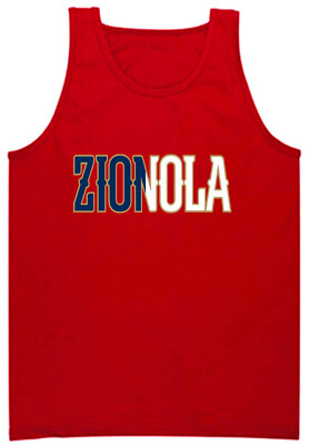Zion Williamson New Orleans Pelicans ''ZION NOLA'' TANK-TOP