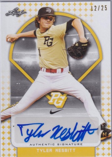 2018 Leaf Perfect Game National Showcase - Tyler Nesbitt #BA-TN1