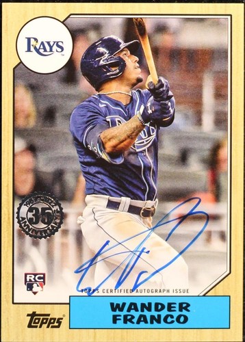 2022 Topps Series 2 - Wander Franco #87BA-WF