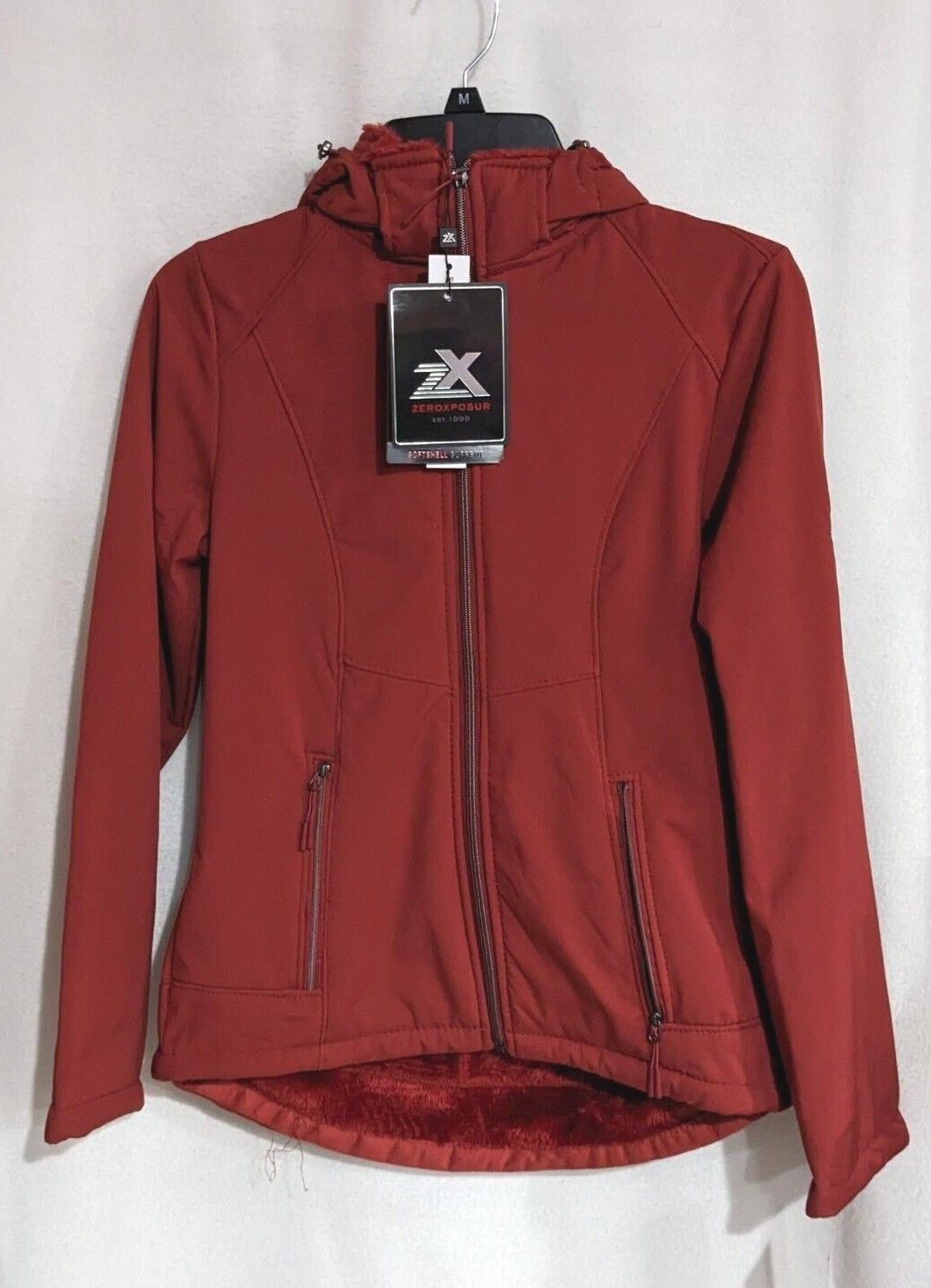 ZeroXposur Women Autumn Red Lillian Plush-Lined Soft Shell ZeroXposur Women Autumn Red Lillian Plush-Lined Soft Shell