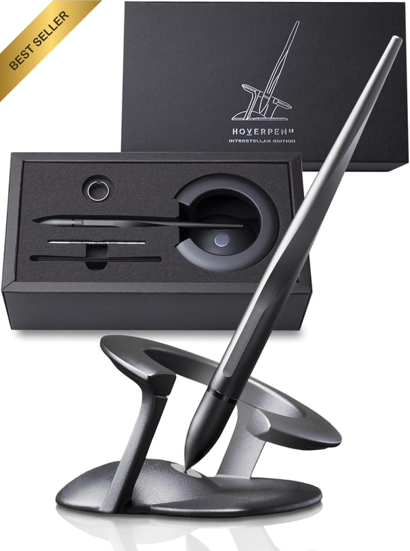 Hoverpen Interstellar Edition Luxury Executive Pen Aerospace Alloy Space Black