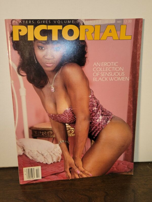 Vintage 1987 Players Magazine African American Black Rare Pictorial Vol 7 No 10