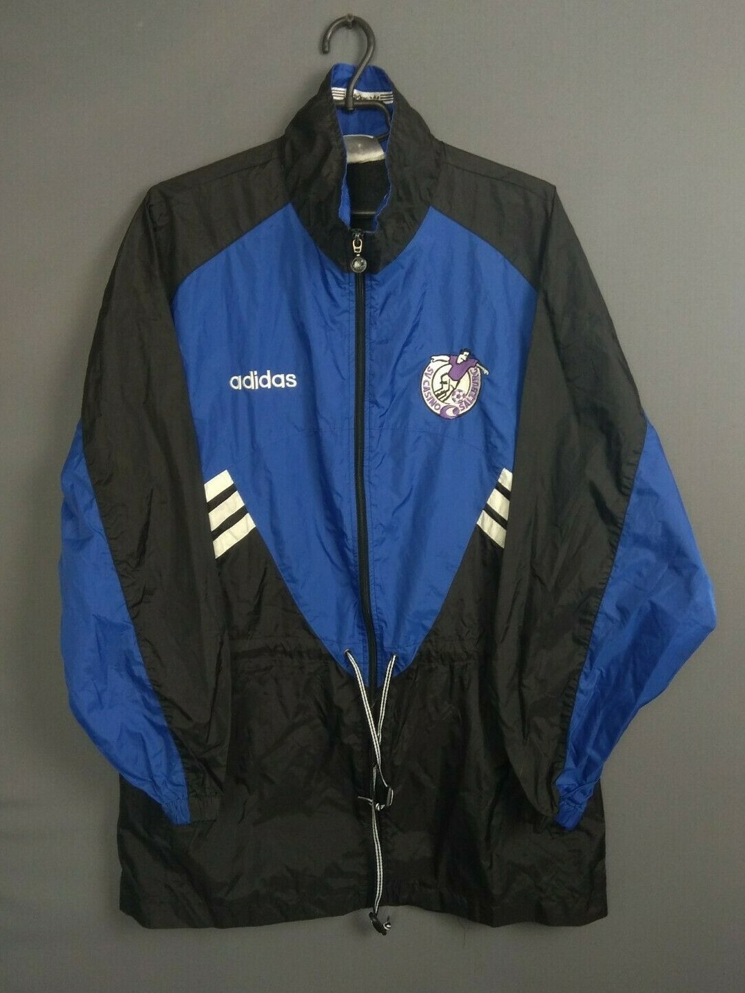 adidas Red Bull Salzburg ジャージ　トラックジャケット 2000s Red Bull Salzburg adidas Hooded Track Jacket - 5/10 - (L)