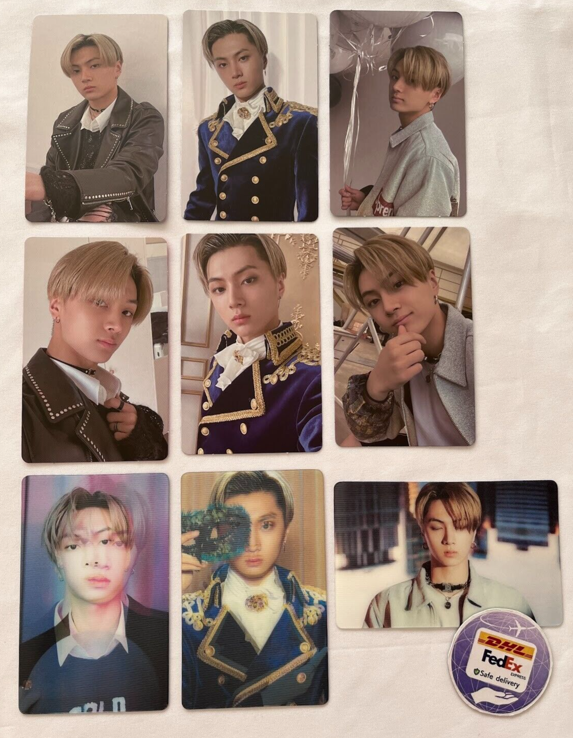 ENHYPEN JAY BORDER CARNIVAL Photocard Complete Set of 9