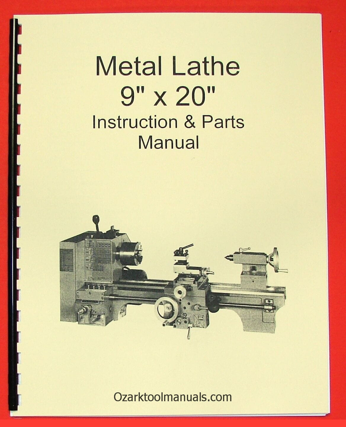 9 x 20 Metal Lathe Instruction Parts Manual-Jet, Enco, Grizzly, MSC, Asian 0776