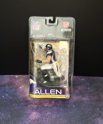 JARED ALLEN 2010 MCFARLANE NFL ELITE SERIES 2 Minnesota VIKINGS RARE FIGURE