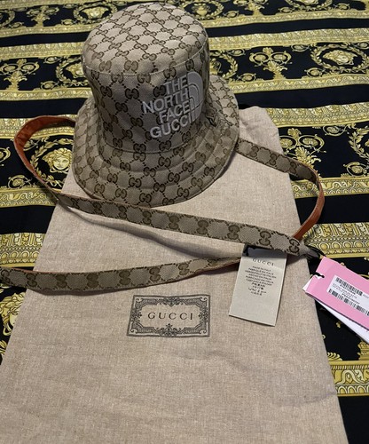 THE NORTH FACE x GUCCI バケットハット NEW WITH TAGS GUCCI x THE NORTHFACE BUCKET HAT MONOGRAM GG