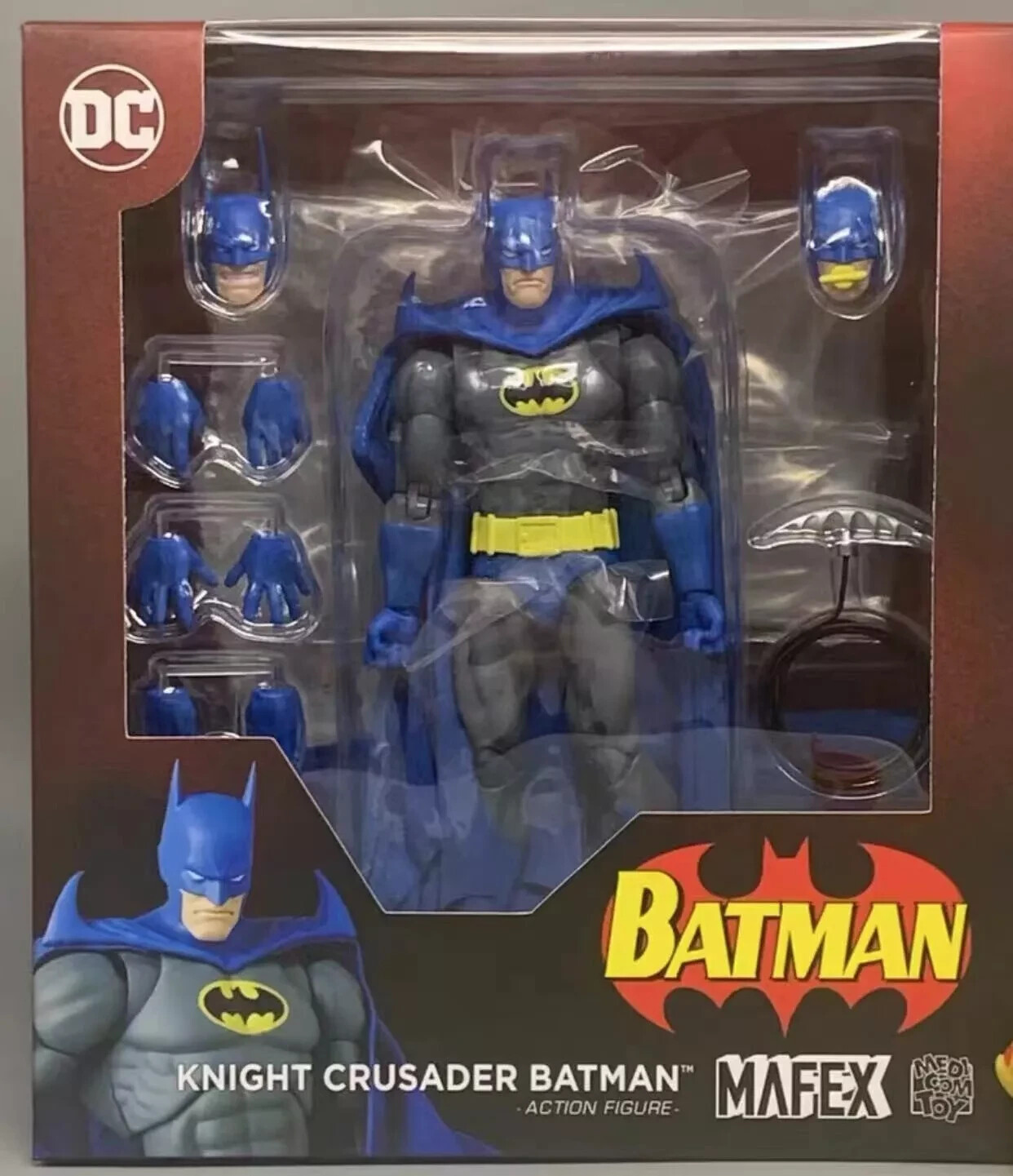 Mafex Dc Comics No 215~Batman: Knightfall Knight Crusader