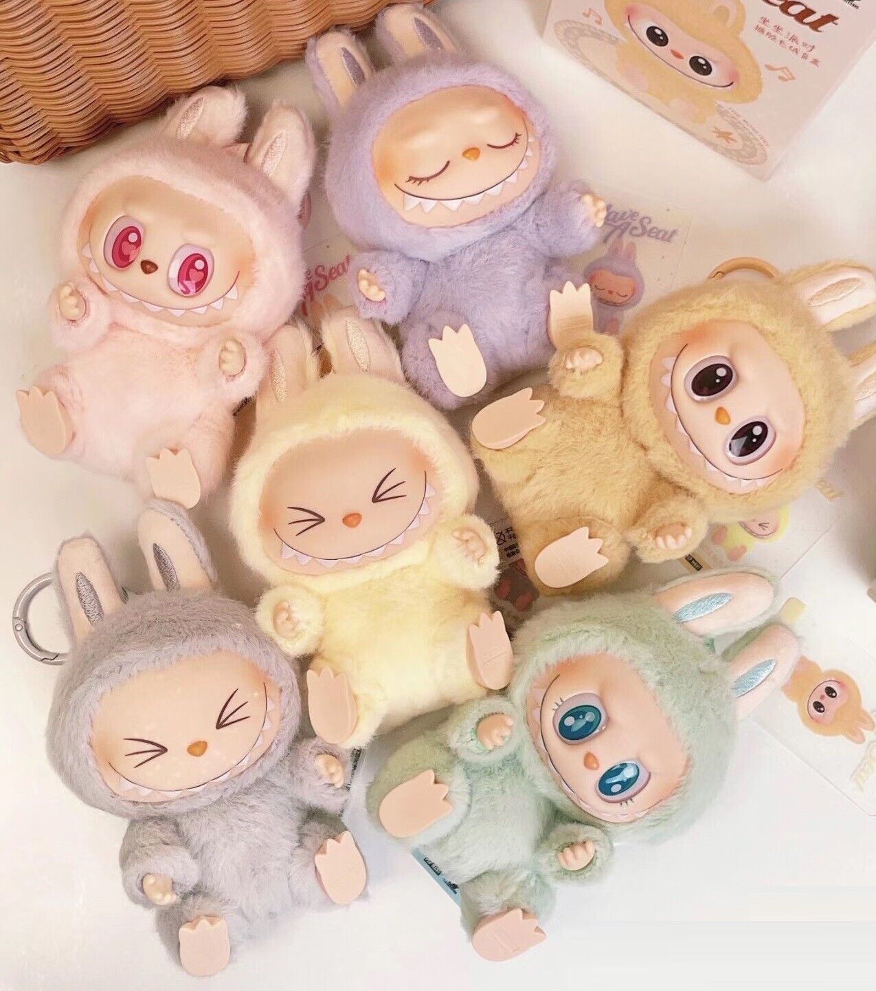 2024 POP MART Labubu The Monsters Have A Seat Plush Doll Hot 2024 POP MART Labubu The Monsters Have A Seat Plush Doll Hot