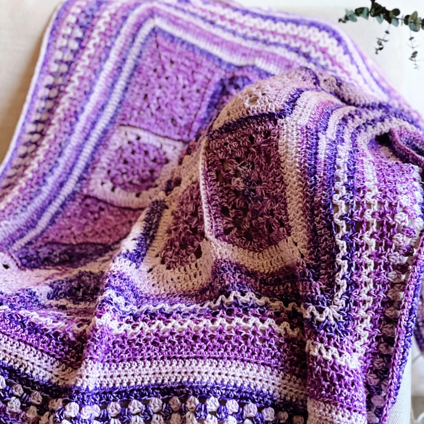 (3 Pack) Lion Brand Yarn 551-211AP Mandala Ombre Yarn, Joy