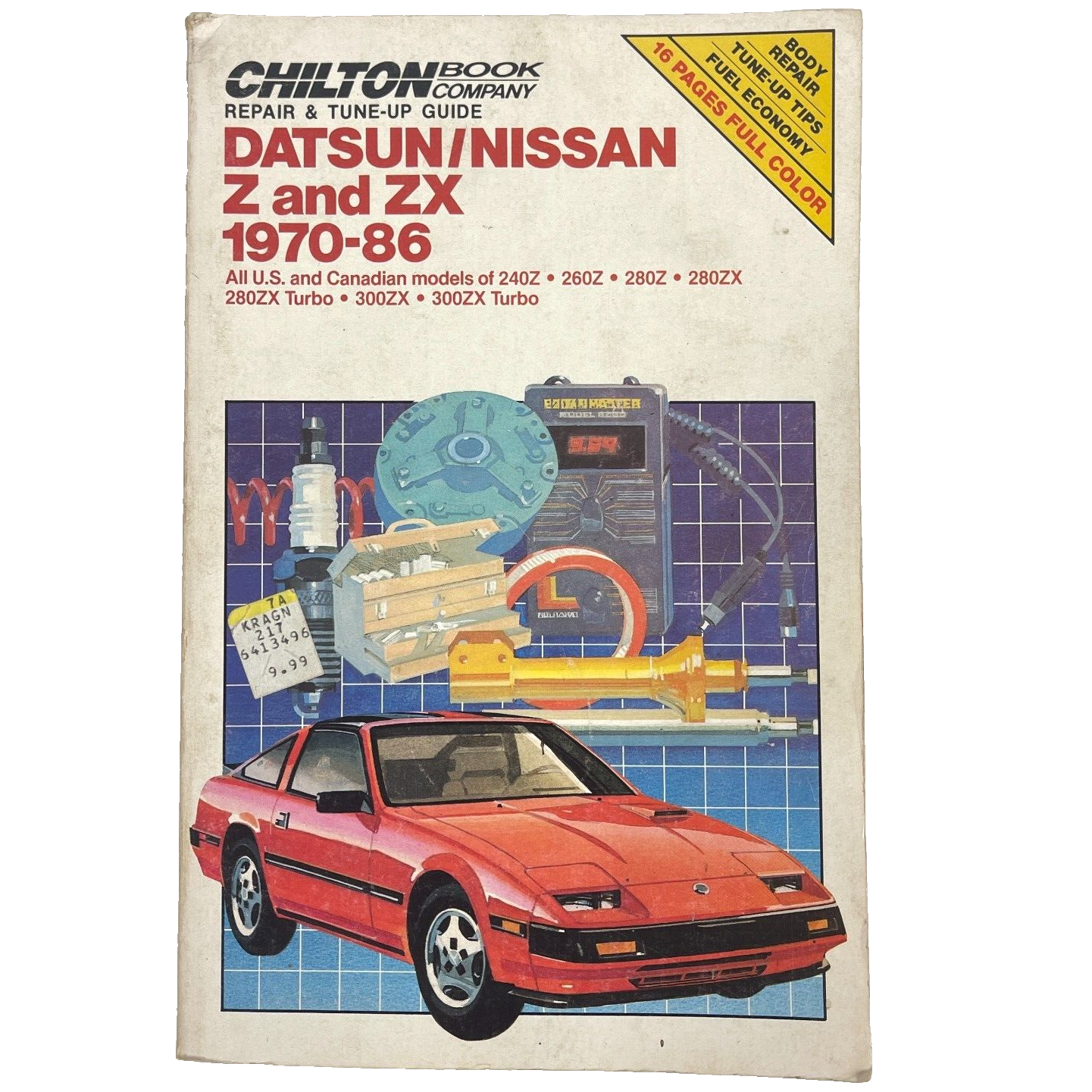 G reen Chilton Repair & Tune-Up Guide Datsun/Nissan Z & ZX - '70 to