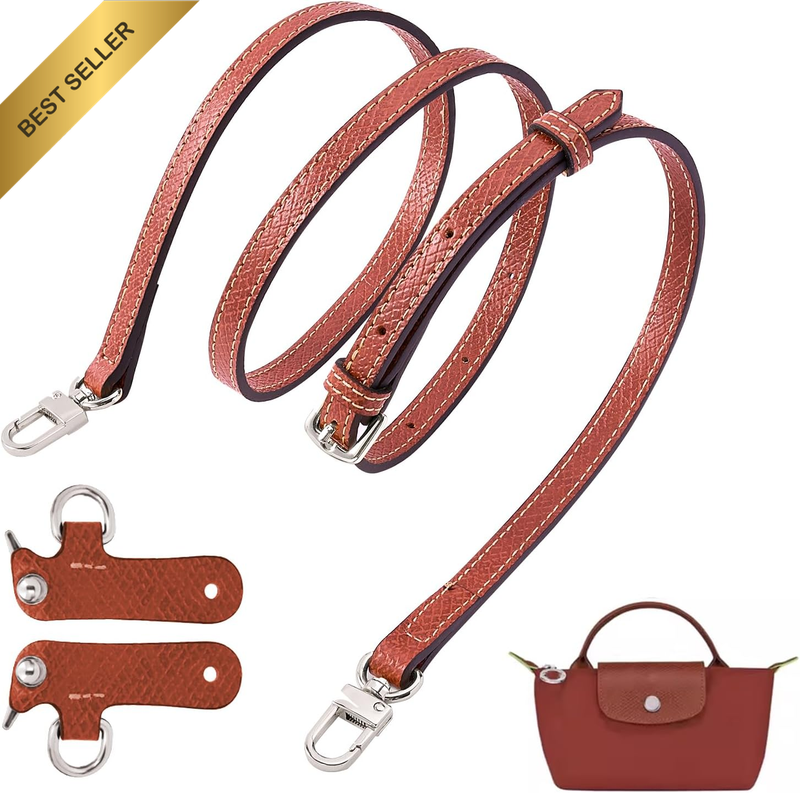 Purse Strap Crossbody, Leather Adjustable Replacement Shoulder Strap Conversion