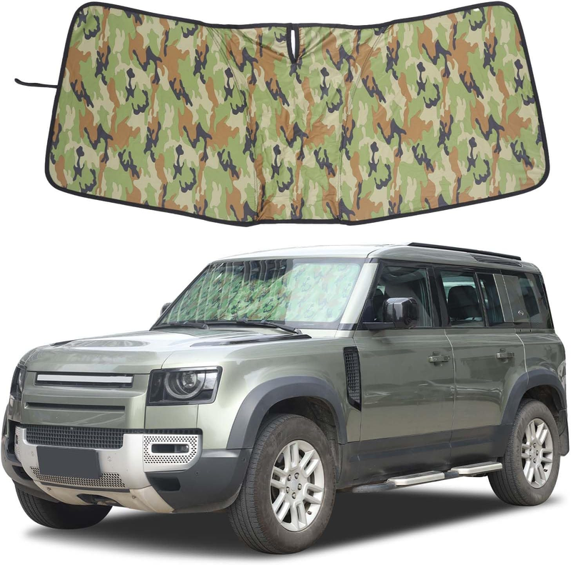 Windscreen Sun Shade Compatible with Land Rover Defender 90/110/130 2020-2025 Ac