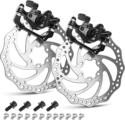 TOBWOLF 1 Pair MTB Disc Brake Set Mechanical Hydraulic Disc Brake Kit MTB Fron eBay