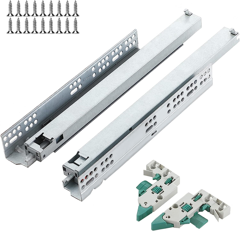 18 Inch Soft Close Undermount Drawer Slides,Ball Bearing Ful
