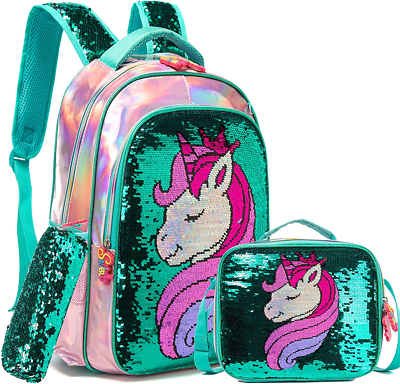 Unicorn reversible sequin clearance backpack
