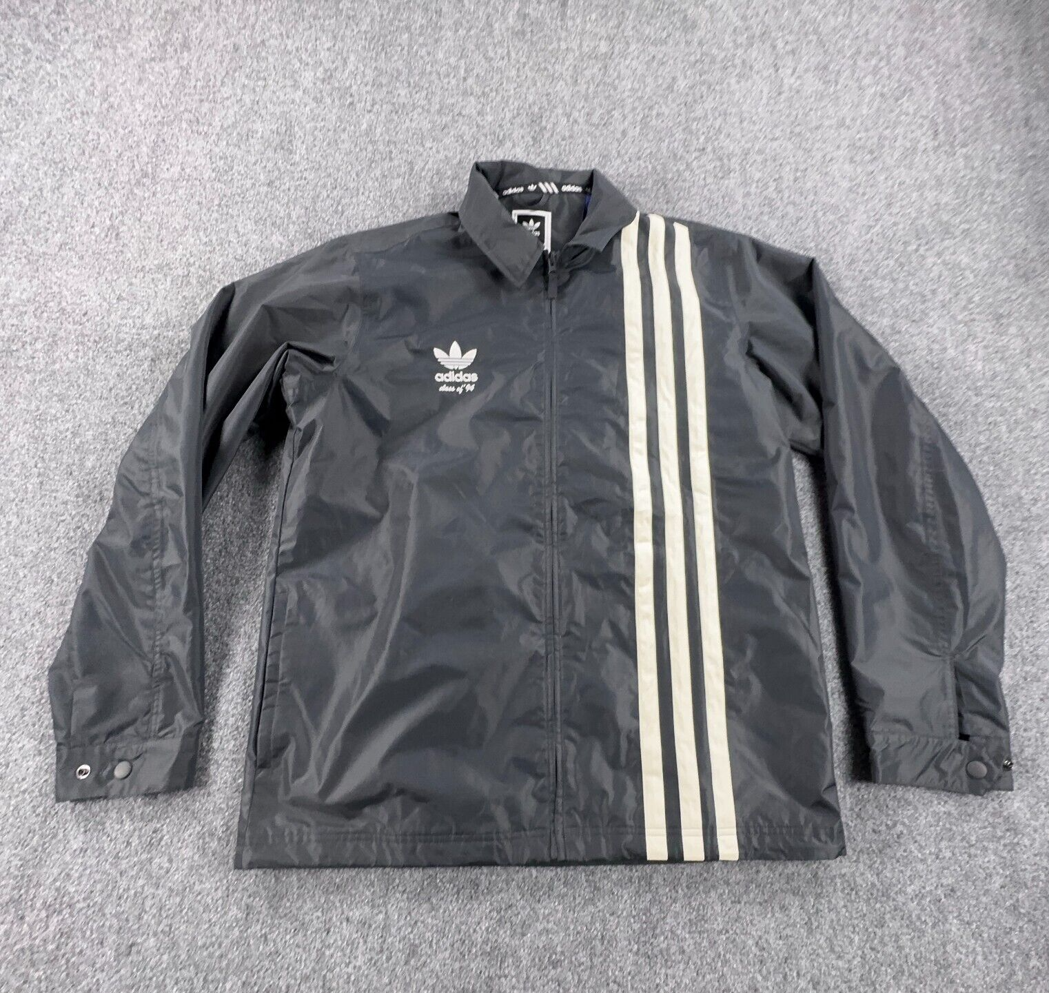 adidas snowboarding CIVILIAN JACKET Mサイズ Adidas Snowboard Civilian Jacket Mens Medium Black Full Zip