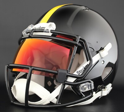 PITTSBURGH STEELERS NFL Authentic GAMEDAY Football Helmet w