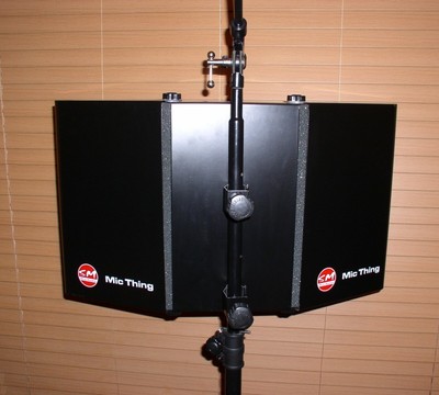 SM Pro Audio Mic Thing Portable Microphone Isolation Shield & Stand