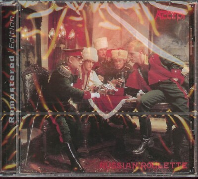 Accept Russian Roulette German Remaster CD new bonus tracks