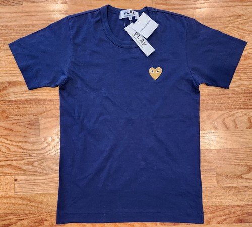 [PLAY COMME des GARCONS]★PLAY T-SHIRT GOLD HEART★関税込 Comme des Garçons Play Gold Heart T-shirt Grey – STRØM