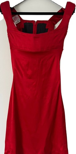 RARE VIVIENNE WESTWOOD 1990's Red Mini Corset Dress | eBay