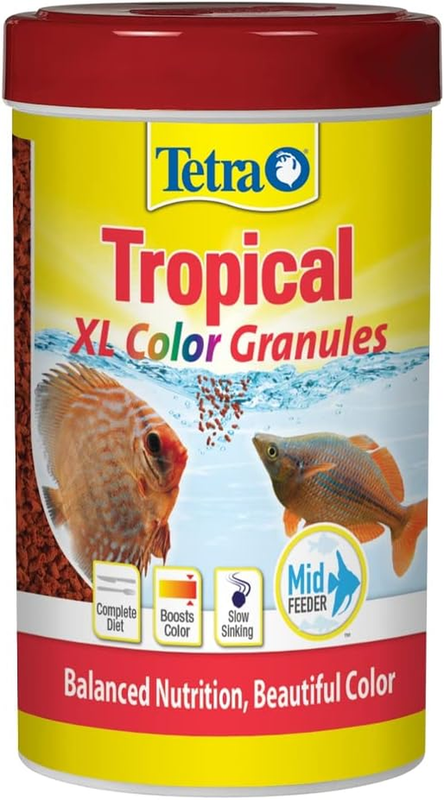 Tropical XL Color Granules Fish Food with Natural Colour Enhancer 300 G
