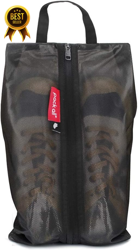 Water Resistant Travel Shoe Bag Sports Pouch For Packing