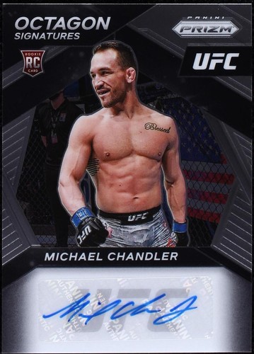 MICHAEL CHANDLER Rookie AUTO BAS BGS 2021 Panini Prizm UFC 194 ON