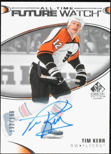 2020-21 Upper Deck SP Signature Edition Legends - Tim Kerr #390