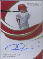 2019 Panini Immaculate Collection - Rhys Hoskins #S-RH