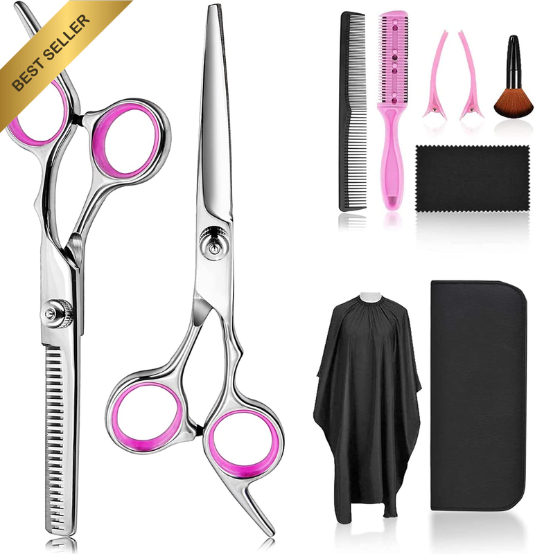 Hair Cutting Scissors Thinning Shears-  Professional Barber Sharp Hair Scissors
