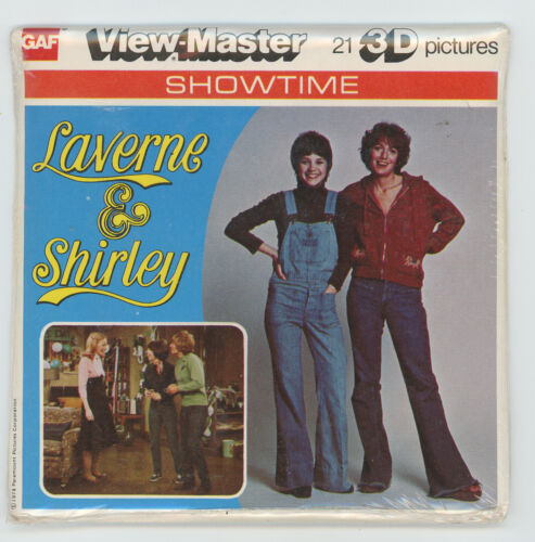 Laverne and Shirley 1978 GAF View-Master Packet J-20 Sealed Mint