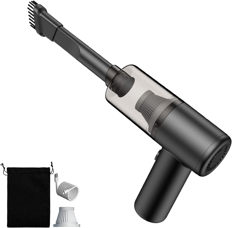 Handheld Vacuum 6000Pa, Powerful Hand-Held Cordless Vacuum Cleaner, Portable Vac