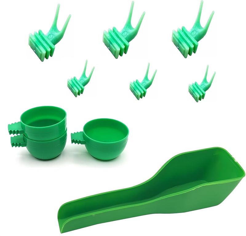 Feeder For Cage, Food And Water Feeder Bowls For Cage, Bird 