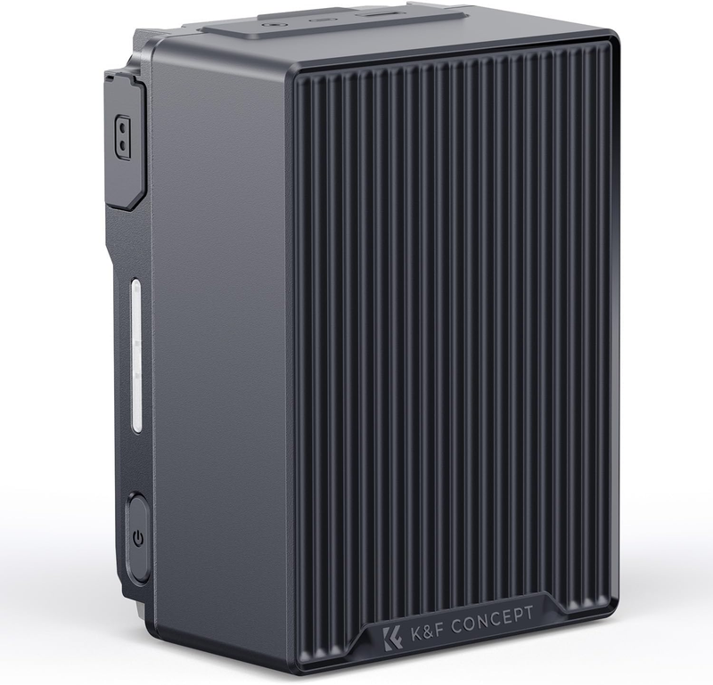 V Mount Battery, PD 100W Fast Charging 99Wh / 6700mAh V-Mount Battery with Dual