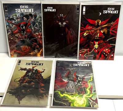 KING SPAWN #1 WITH VARIANTS TODD MCFARLANE IMAGE COMICS 2021