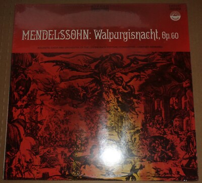 Lorenzo Bernardi MENDELSSOHN Walpurgisnacht Op.60 - Everest 3229 SEALED