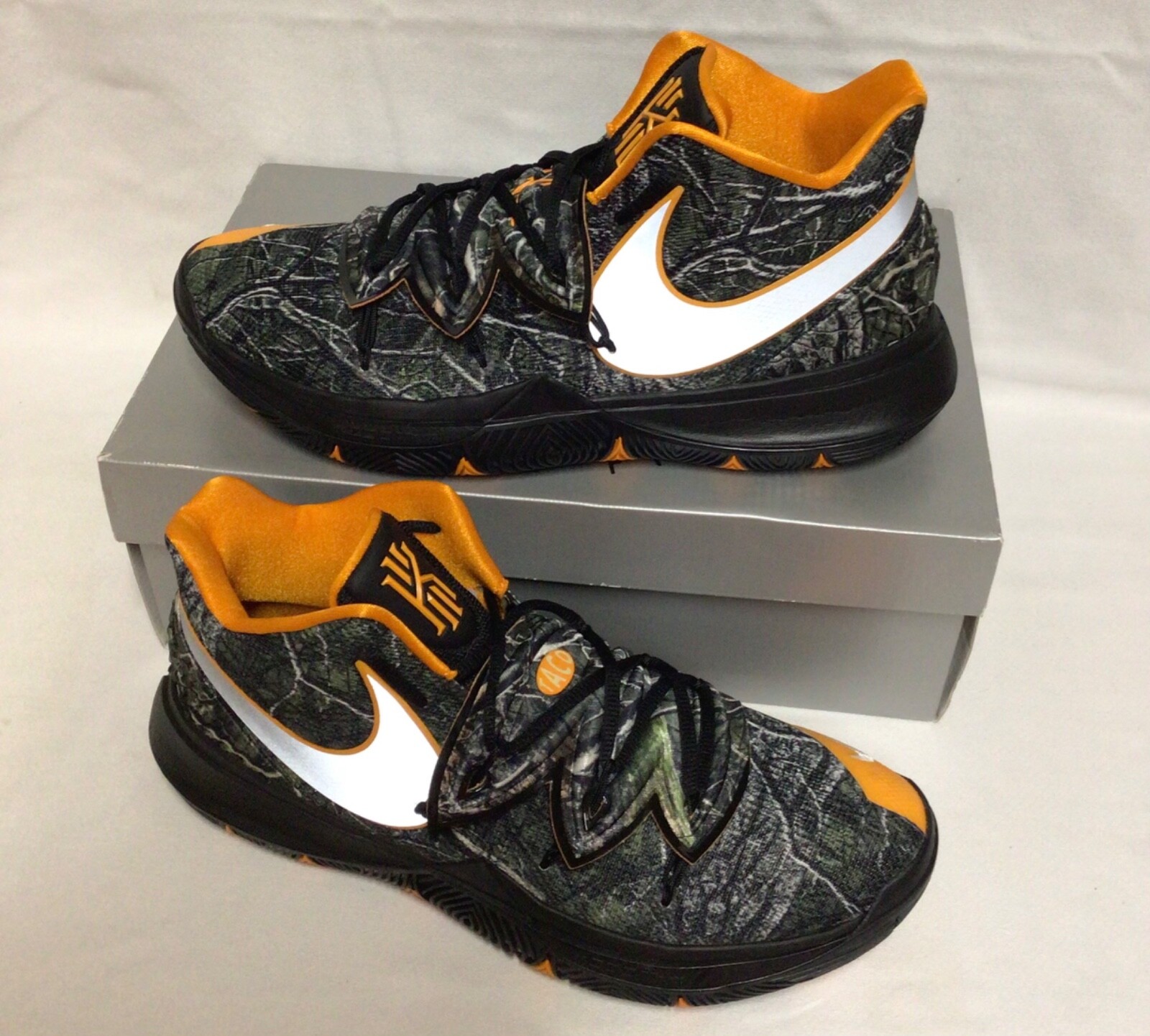 Nike Kyrie 5 PE Taco Camo Basketball Shoes AO2918-902 Men's