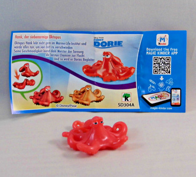 SD304A VARIANTE HANK + BPZ GERMANIA KINDER SORPRESA 2016/2017 FINDING DORY
