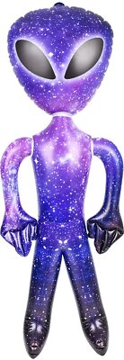 63'' Giant Galaxy Alien INFLATE (Vinyl) Inflatable Huge Alien Figures on Hang Tag