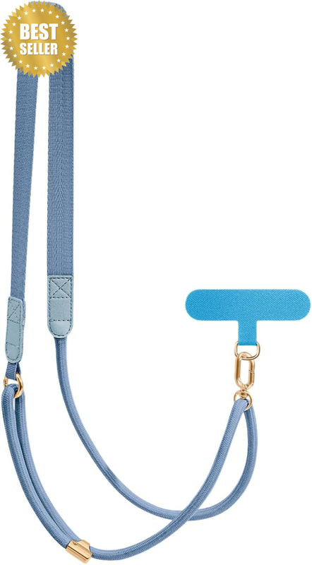 Phone Lanyard Crossbody Strap, Hands-Free Anti-Theft Outdoor Phone Chain, Comfor